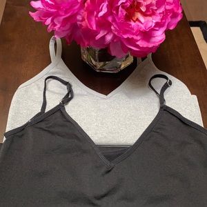 Two Stretch Camisoles.